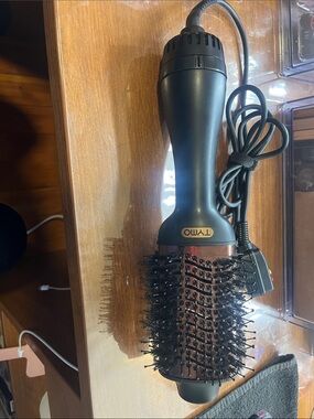 Tymo One-Step Salon Hot Air Brush Dryer - Black